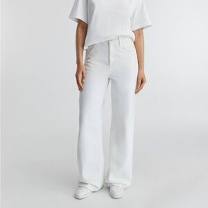 Axel Arigato Clara wide-leg jeans 31 white